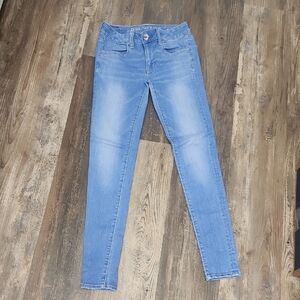 American Eagle Outfitters Light Blue SkinnyJegging  Jeans Size 2
